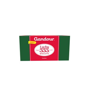 555 Lucky Plain Cookies "Gandour" 568 gr * 1